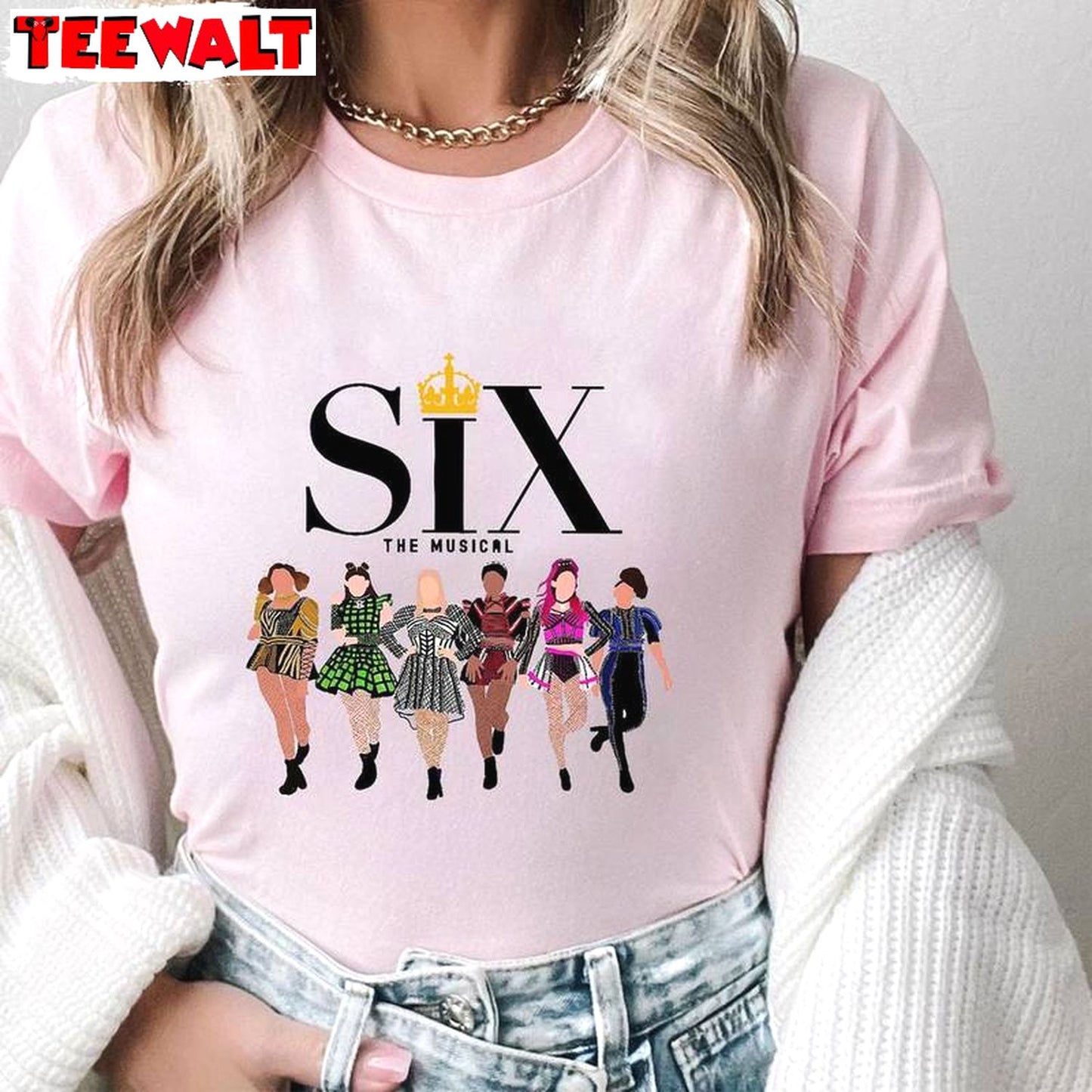 Musical Theatre Broadway Six Queens Sweater, Trendy Six The Musical Shirt Tank Top