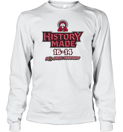 Northern Illinois Huskies History Made No Luck Needed T-Shirt