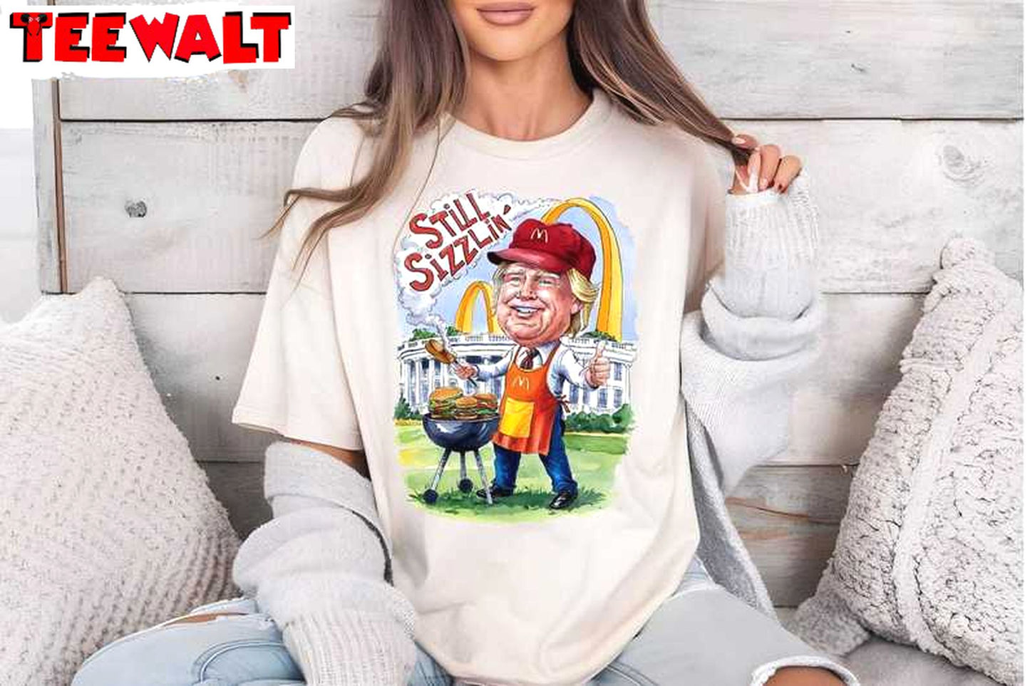 Funny Trump Mcdonald Shirt