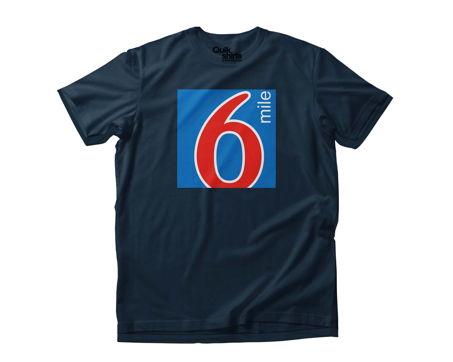 6 Mile Road Parody Logo Premium Shirt Big & Tall