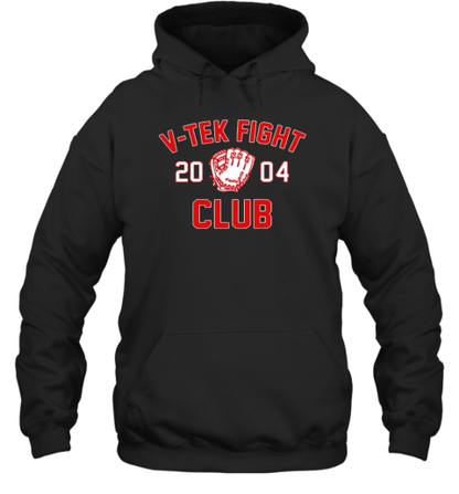 Jason Varitek Boston Red Sox V Tek Fight Club 2004 T-Shirt