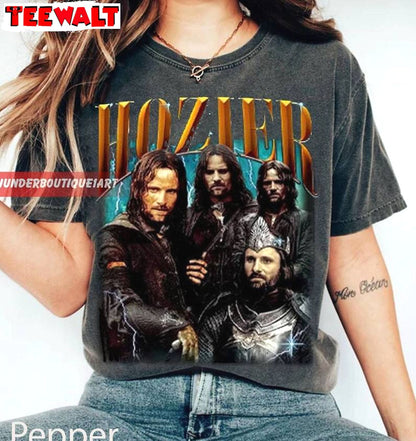 Vintage Hozier Shirt , Hozier Funny Meme Short Sleeve Long Sleeve