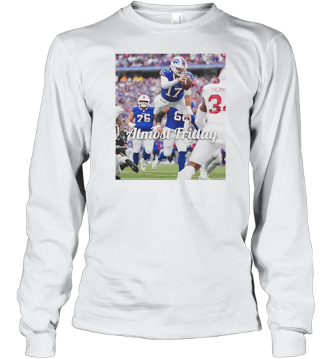 Almost Friday Hurdle Buffalo Bills T-Shirt