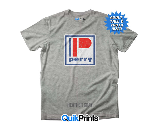 Perry Drug Store Vintage Print T-Shirt For All Sizes