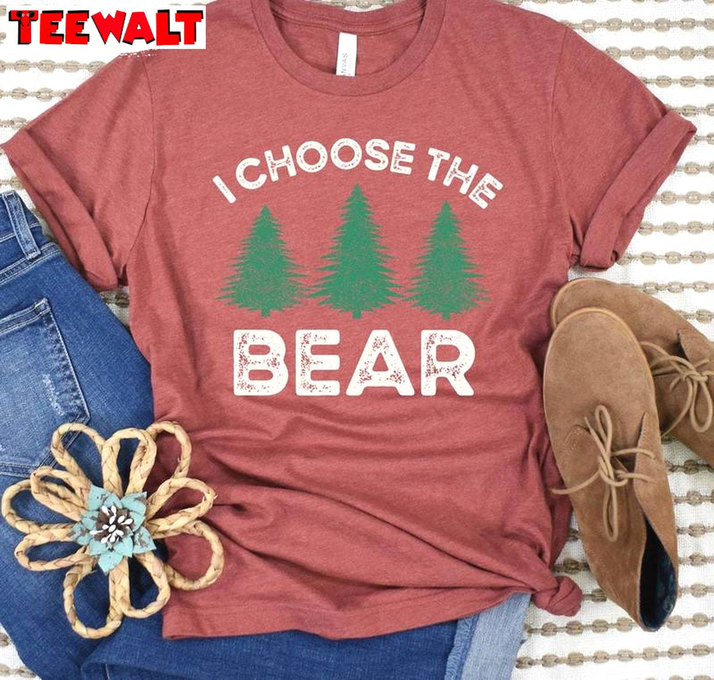 Must Have Female Empowerment Long Sleeve , I Choose Bear Shirt Unisex Hoodie