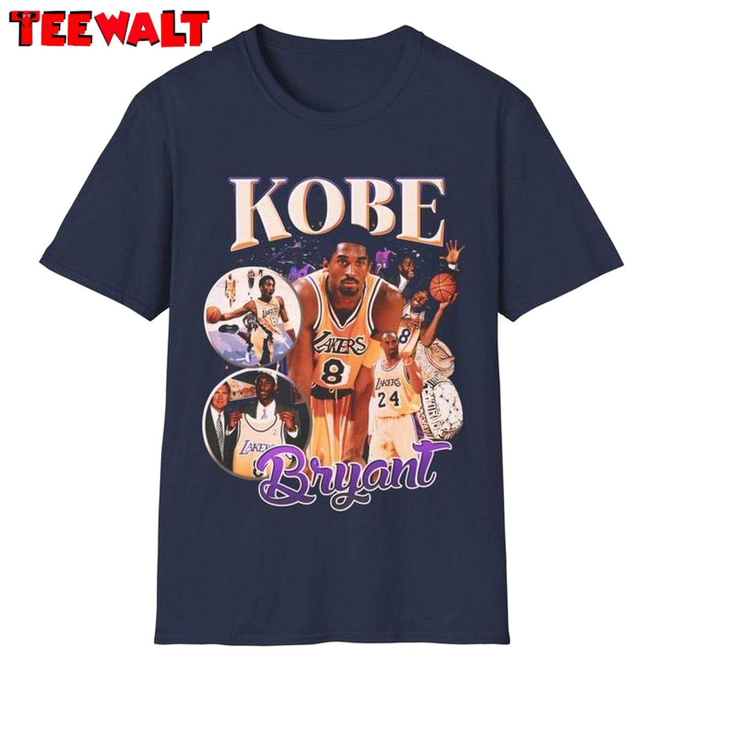 Limited Kobe Bryant Shirt, Cool Design Sports Fashion Crewneck Long Sleeve