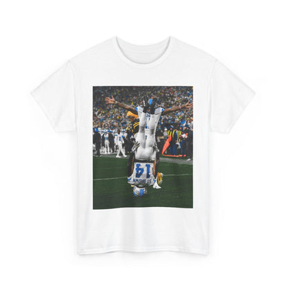 Detroit Lions Vintage Sports Tee - Amon Ra St. Brown Design