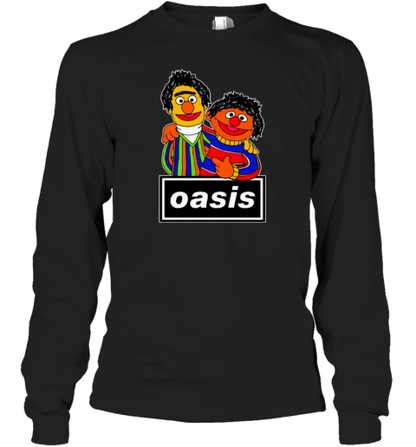 Bert And Ernie Oasis Band T-Shirt