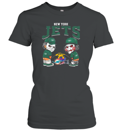 New York Jets NFL Halloween Peeing T-Shirt