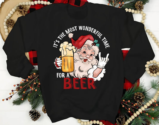 Christmas Beer Squad Santa Shirt