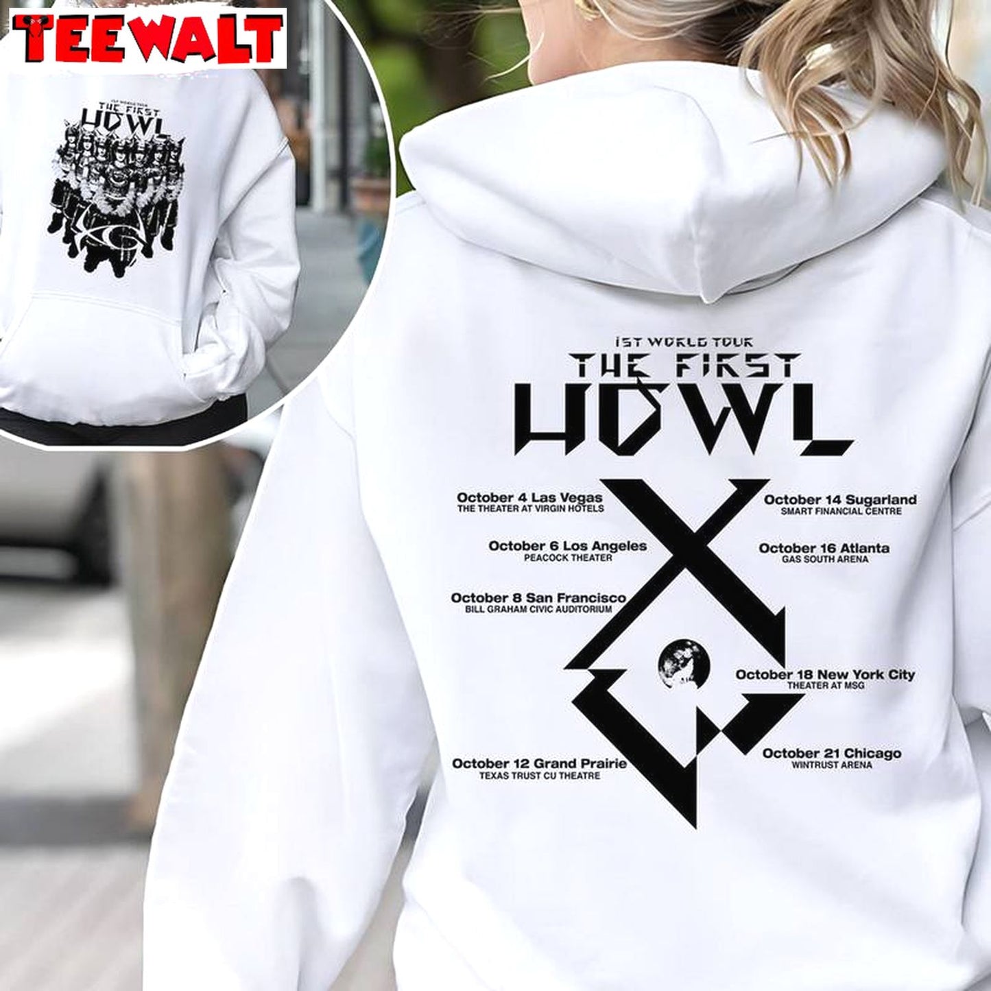 Xg The First Howl Inspirational Sweatshirt, Limited XG Woke Up