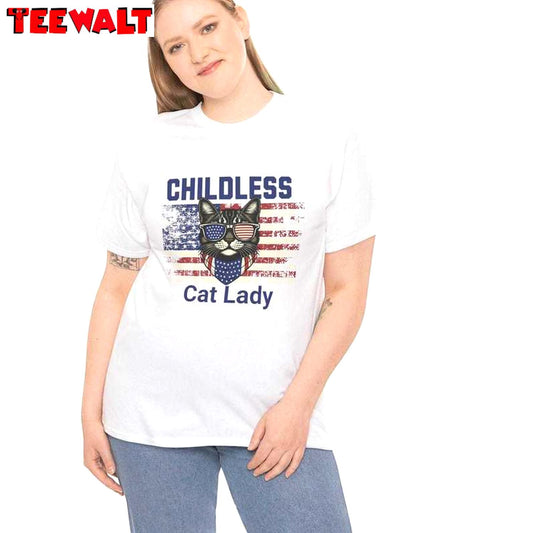 Childless Cat Lady Shirt, Votes For Women Unisex T