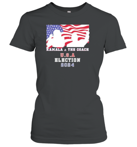 Kamala And The Coach USA Election 2024 T-Shirt