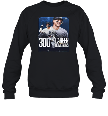 300 Career Home Runs Aaron Judge New York Yankees Signature Poster T-Shirt