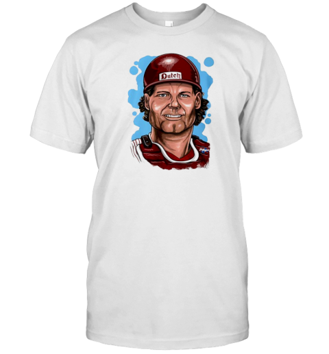 Darren Daulton Philadelphia Phillies Goat Cartoon T-Shirt