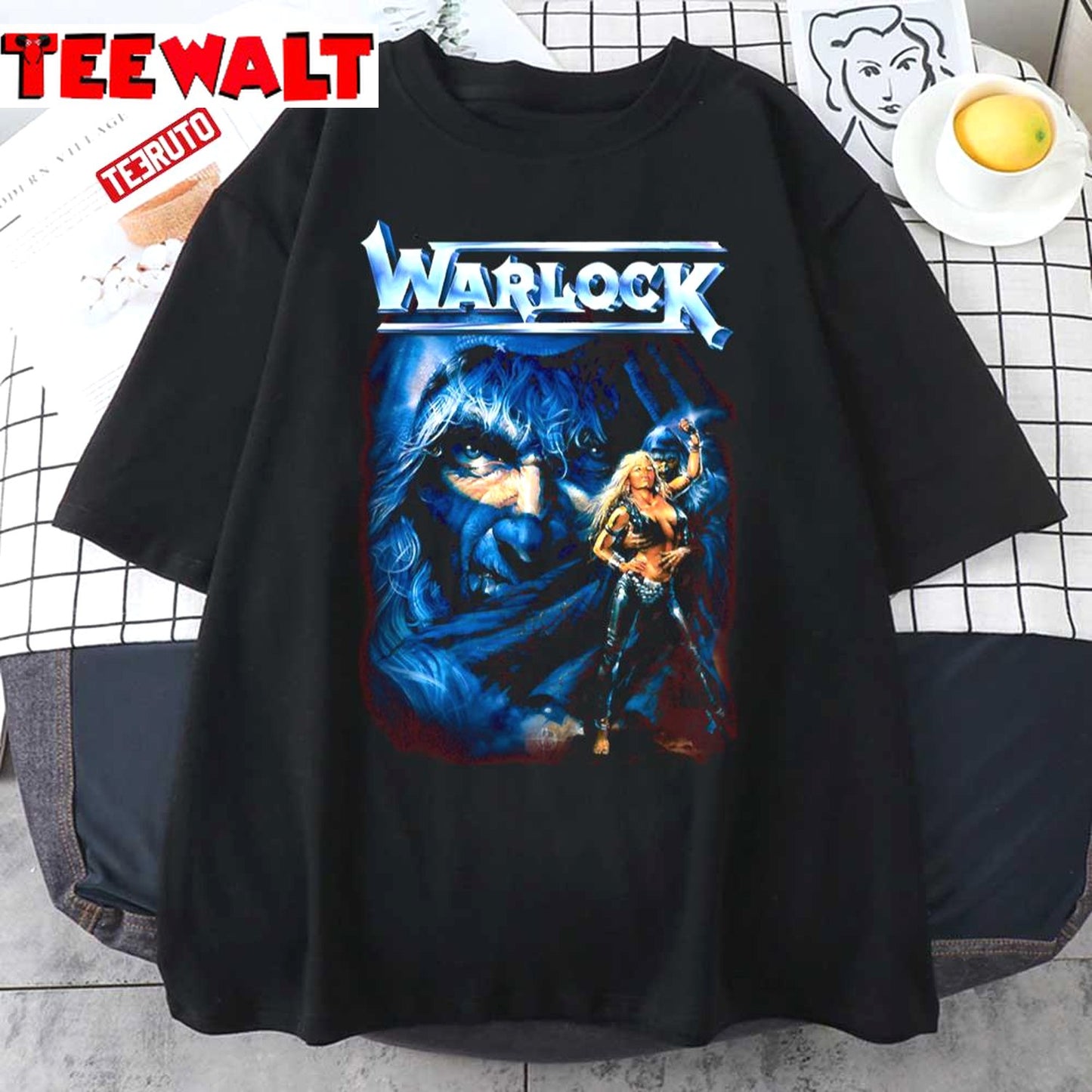 Warlock Triumph &amp Agony Old School German Heavy Metal Unisex T-Shirt