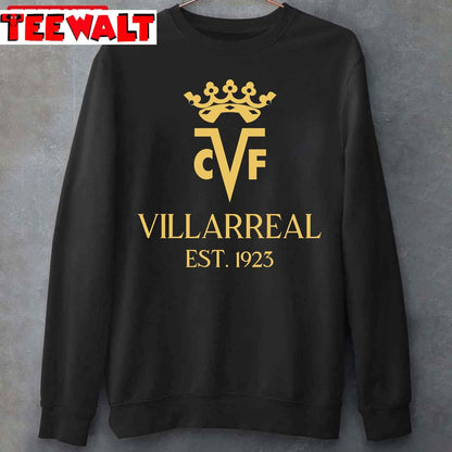 Villarreal Est 1923 Gold Unisex T-Shirt