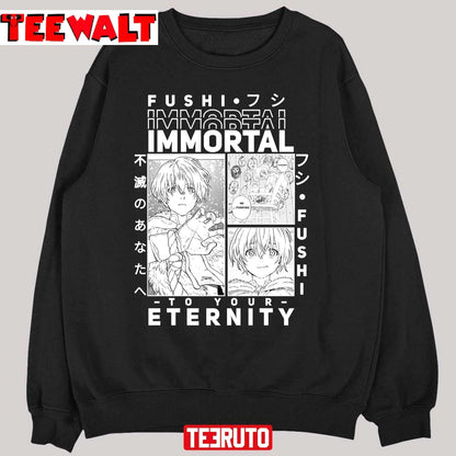 Fushi Immortal Anime To Your Eternity Unisex T-Shirt