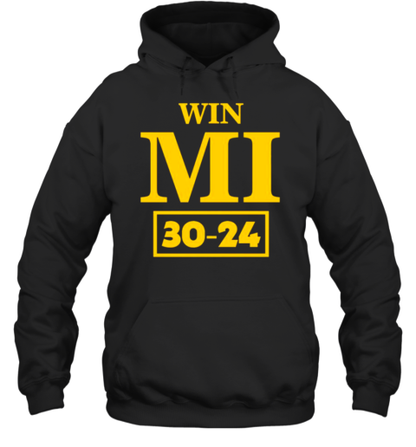 Win Mi 30 24 Michigan Wolverines T-Shirt