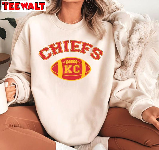 Kansas City Football Crewneck Sweatshirt, Hoodie Chief Shirt, For Family