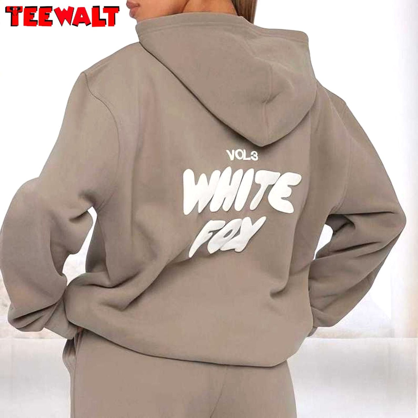 Comfortable Whitefox Hoodie Shirt, Cozy Trendy Unisex Hoodie Crewneck