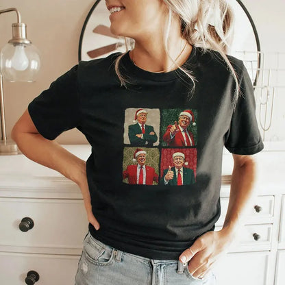 Santa Trump Christmas T Shirt