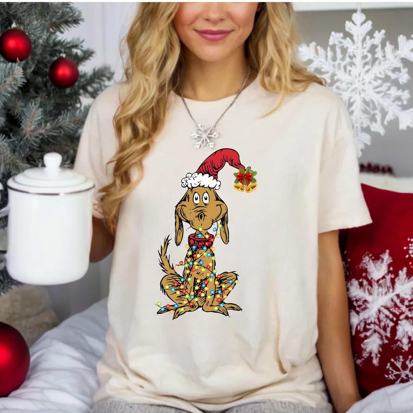 Grinch Dog Max Christmas Tee Shirt, Funny Holiday Sweatshirt