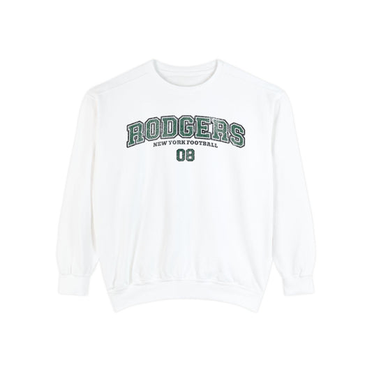 Comfort Colors Aaron Rodgers Sweatshirt, Vintage New York Football Crewneck