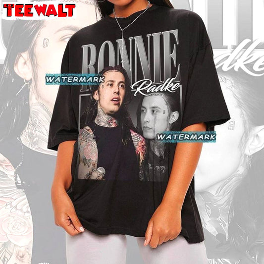 Ronnie Radke Limited Shirt, Unique Rock Music Long Sleeve Sweater