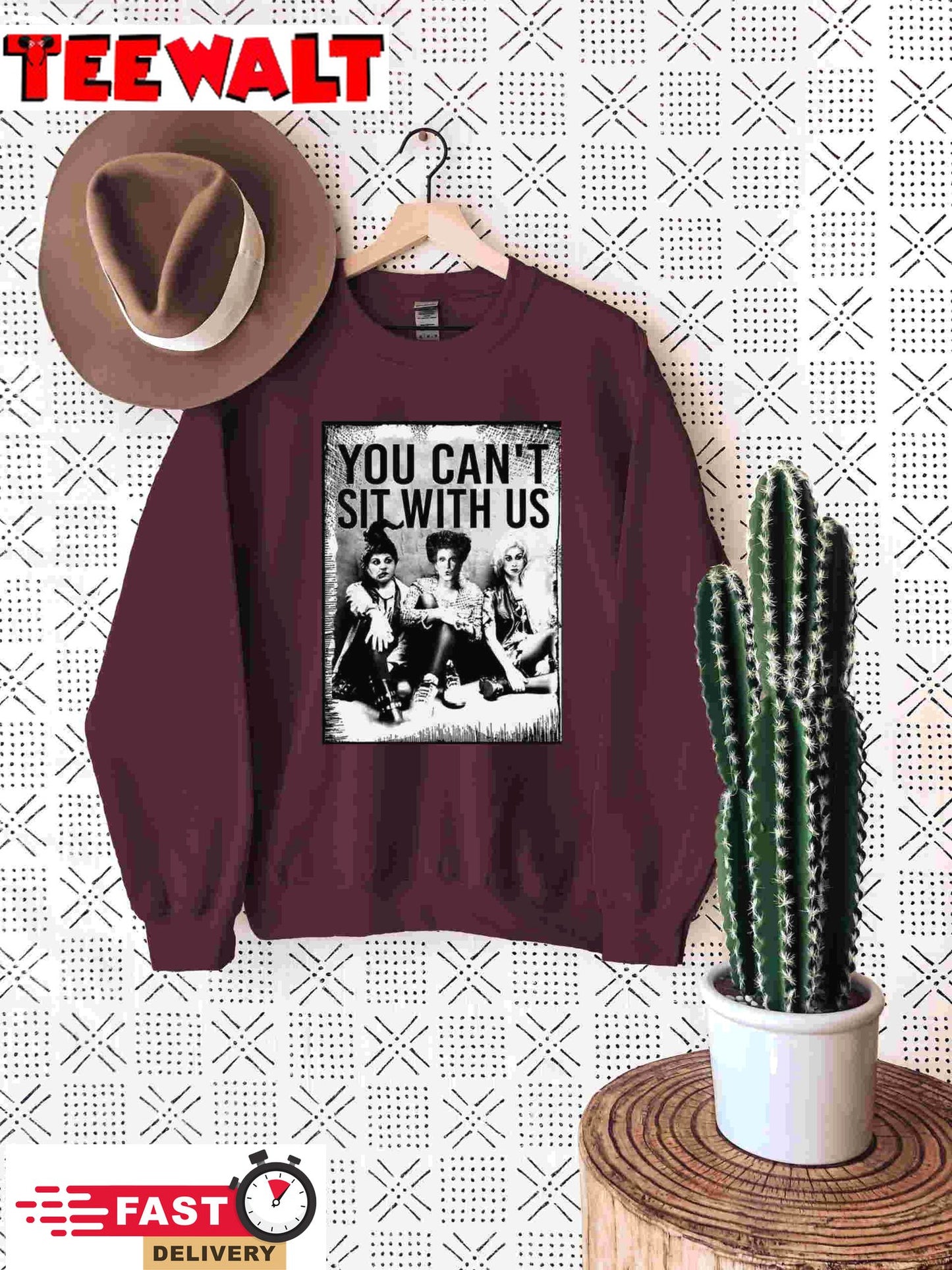 Sanderson Sisters You Can’t Sit With Us Sweat Hocus Pocus Sweatshirt