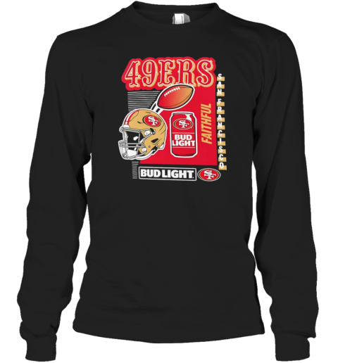 San Francisco 49Ers Bud Light Faithful T-Shirt