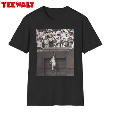 Willie Mays Inspirational Shirt, Trendy Juneteenth Crewneck Long Sleeve