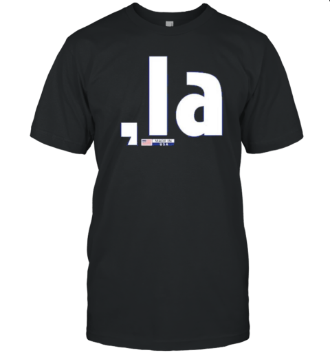 Comma La Harris Made In USA T-Shirt