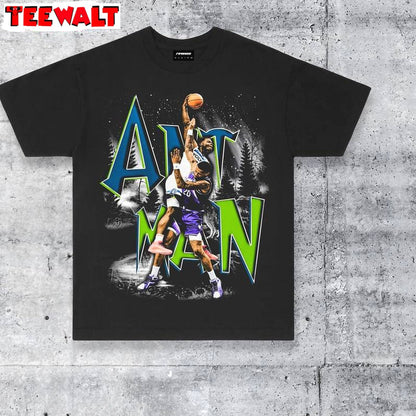 Must Have Anthony Edwards Shirt, Inspirational Basketball Unisex Hoodie Short Sleeve