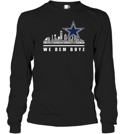 Dallas Cowboy We Dem Boyz 2024 Slogan With Skyline T-Shirt