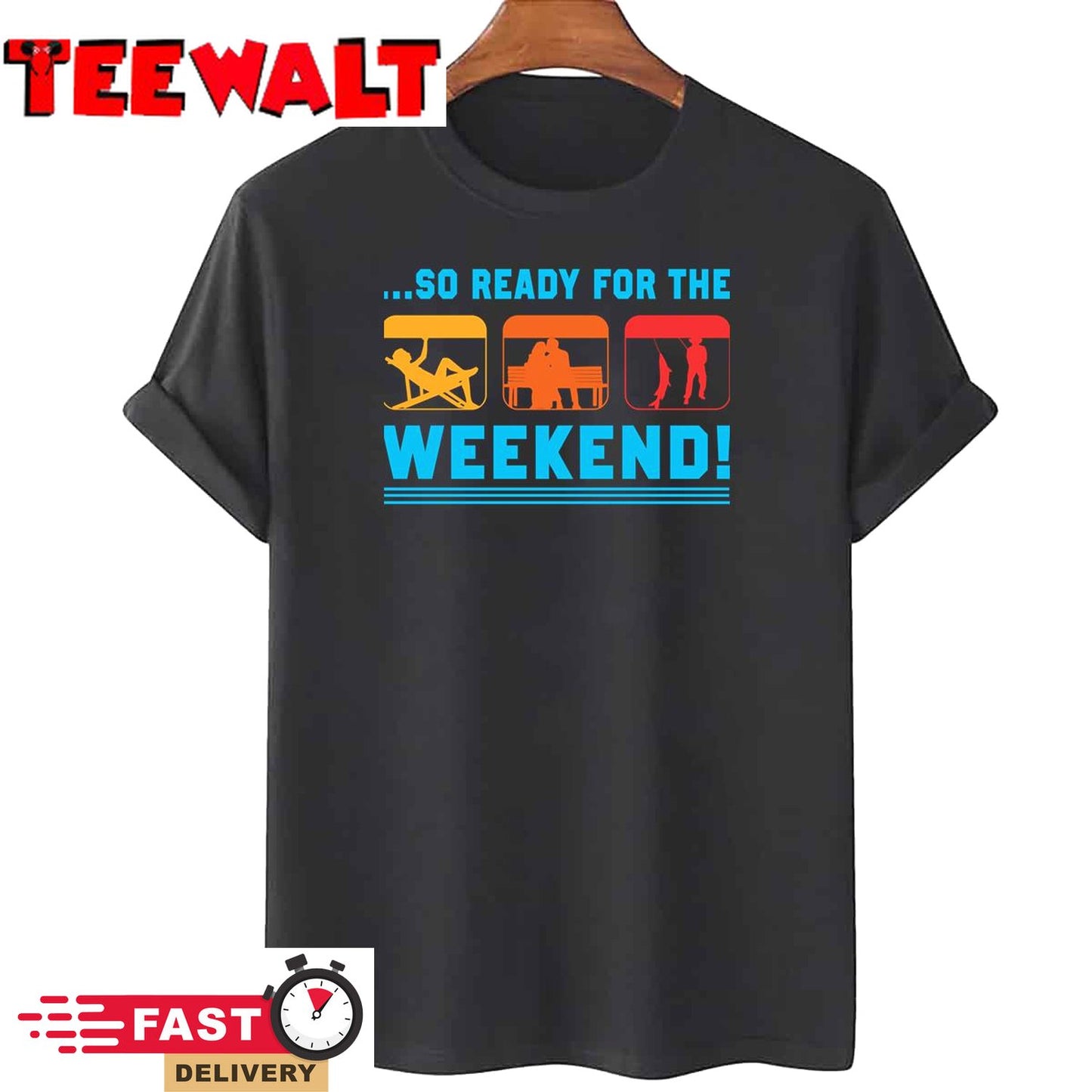 Who Loves Movie So Ready For The Weekend Photographic Unisex T-Shirt