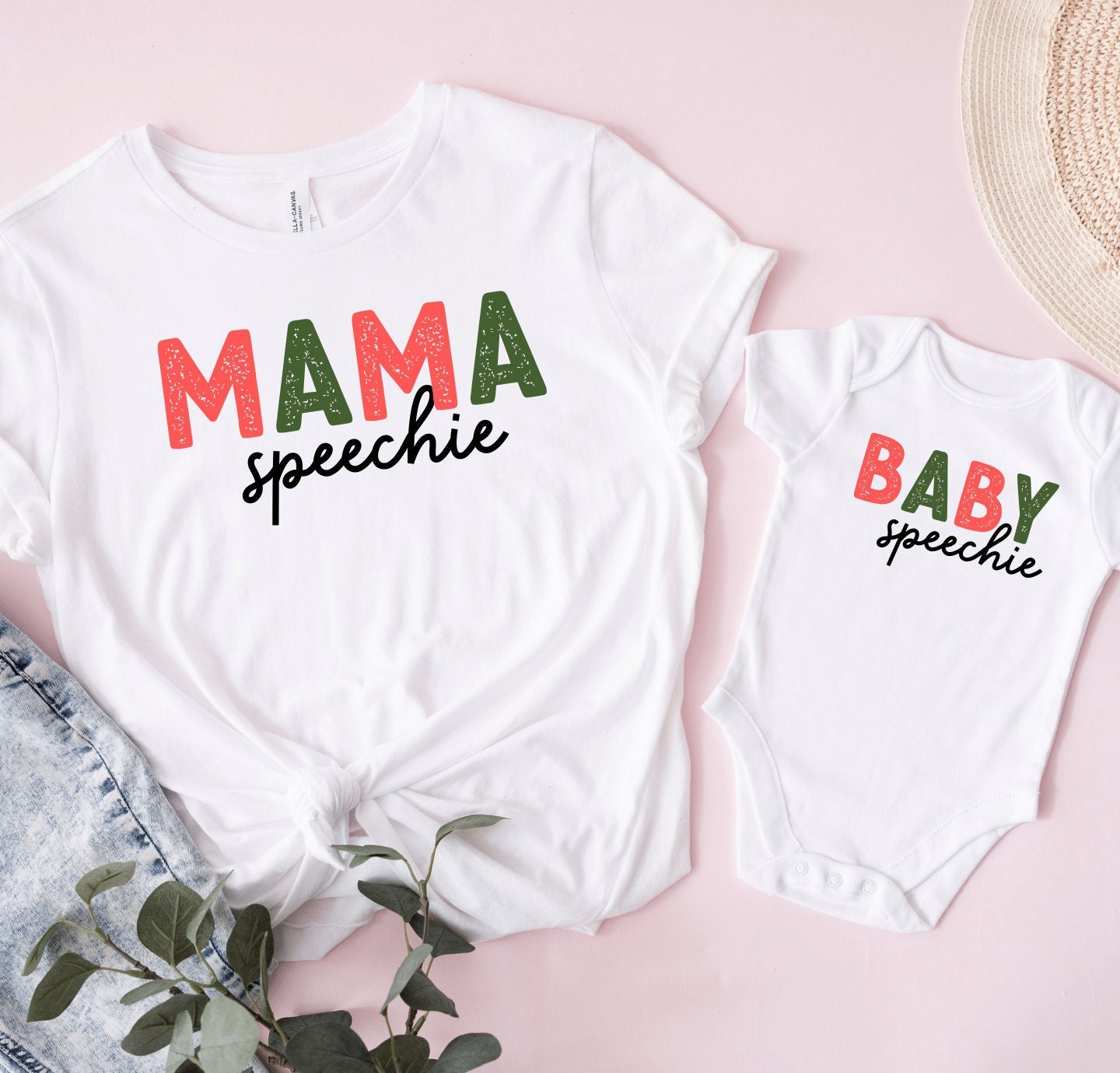 Speech Therapy Shirt For Baby Announcement & Baby Shower - Slp Gift