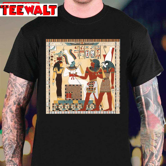 Egypt Painting At Thebes Unisex T-Shirt