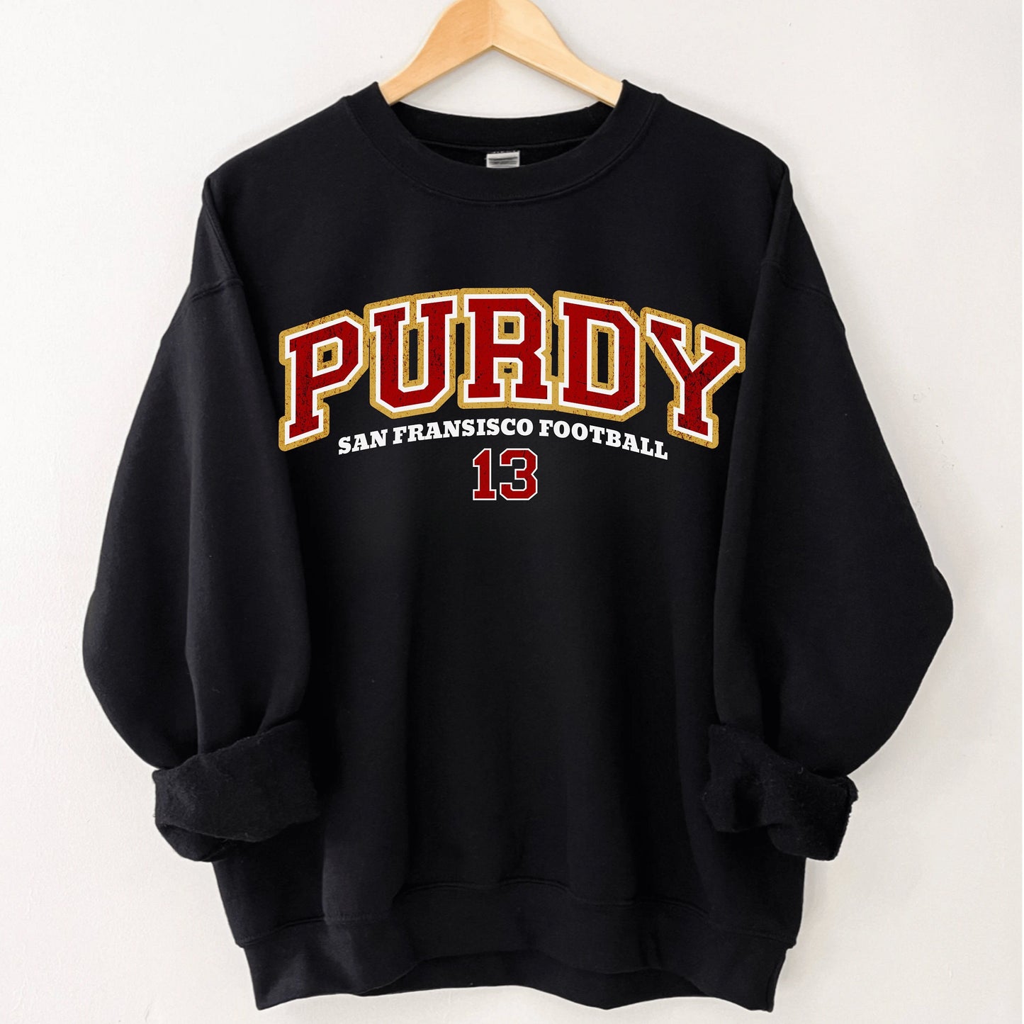 Brock Purdy Vintage San Francisco Football Sweatshirt Niners Hoodie