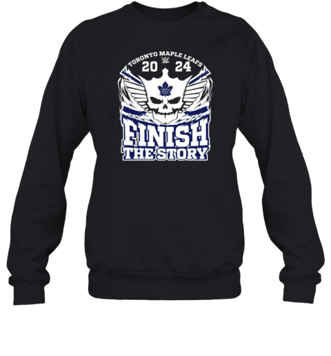 Cody Rhodes X Toronto Maple Leafs 2024 Finish The Story T-Shirt