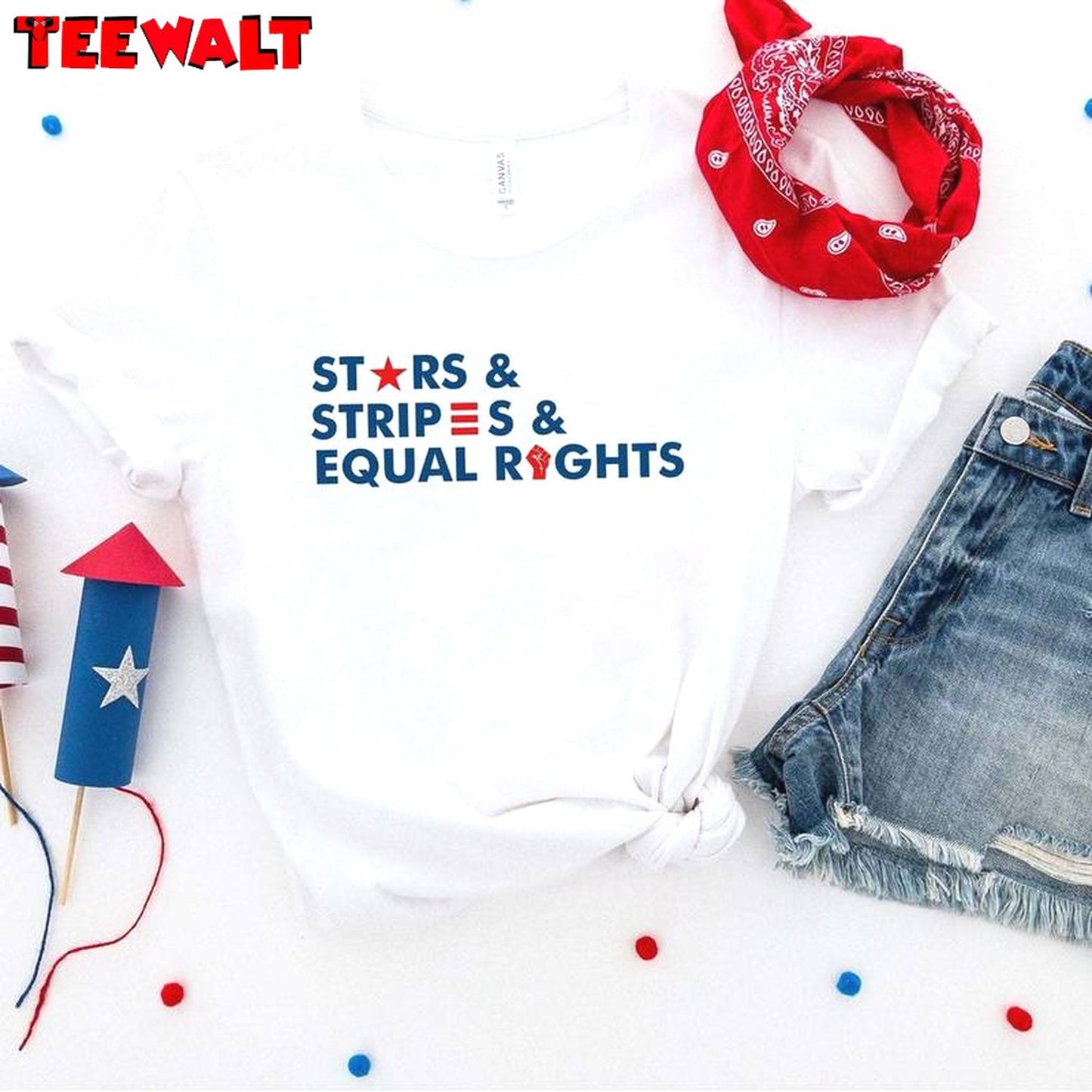 Equal Rights Sweatshirt , New Rare Stars Stripes And Reproductive Rights Shirt Hoodie