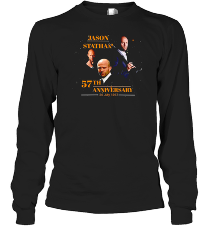 Jason Statham 57th Anniversary 26 July 1967 T-Shirt