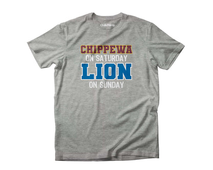 College Football Saturday, Lion Sunday - Football T-Shirts