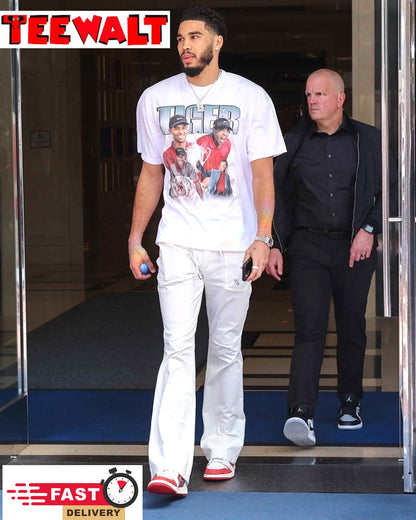 Jayson Tatum Tiger Woods T Shirt