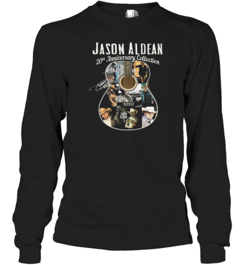 Jason Aldean 20Th Anniversary Collection Guitar Signatures T-Shirt