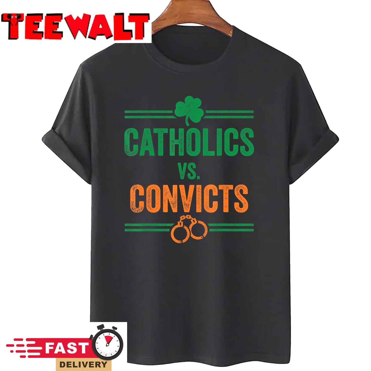 Catholics Vs. Convicts Vintage Classic T Shirt