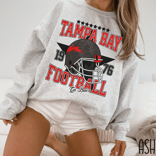 Tampa Bay Football Sweatshirt Crewneck Hoodie Shirt Sweater Gift For Fans