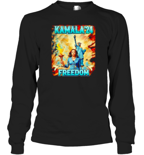 Kamala 24 Freedom Statue Liberty T-Shirt