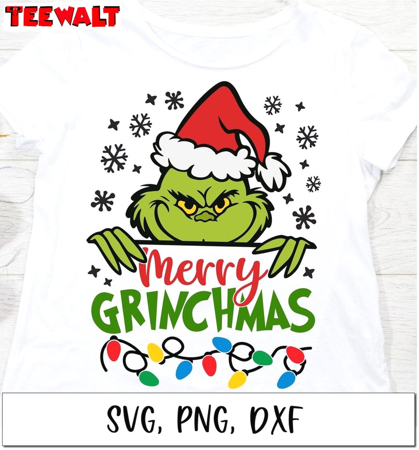 Merry Grinchmas T-Shirt, Christmas Holiday