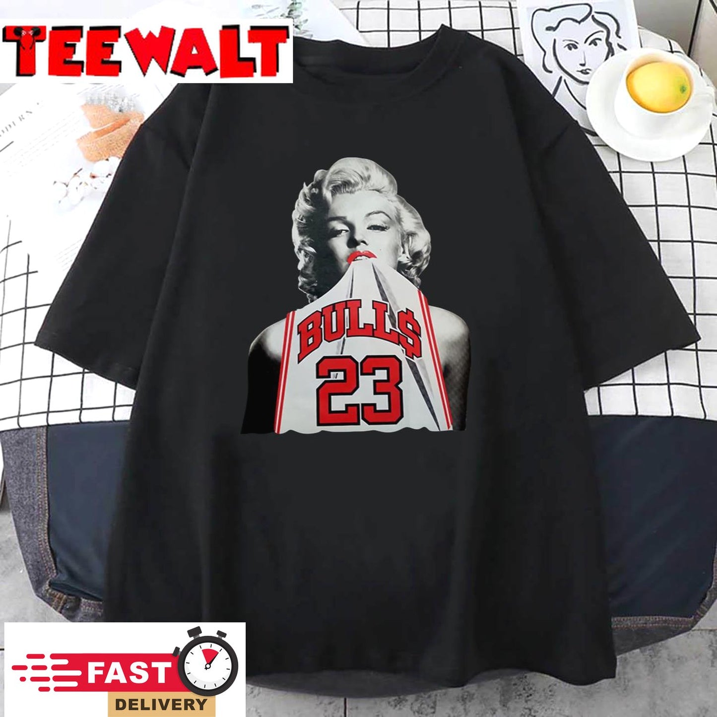 Marilyn Monroe Chicago Jordan Unisex T-Shirt